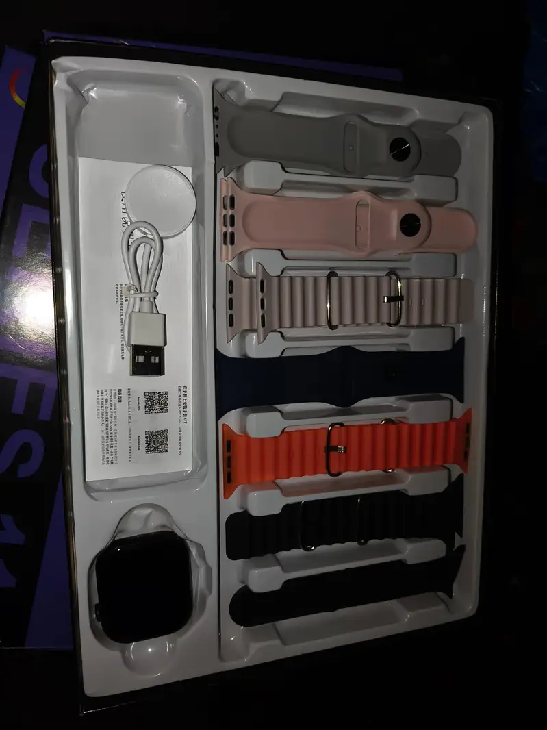 Series 11 latest Ultra Smart Watch Big 2.3” Display 10-in-1 Combo Set