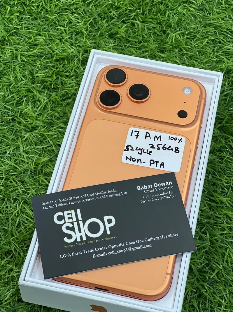 iPhone 17 Pro Max 256GB Non Pta