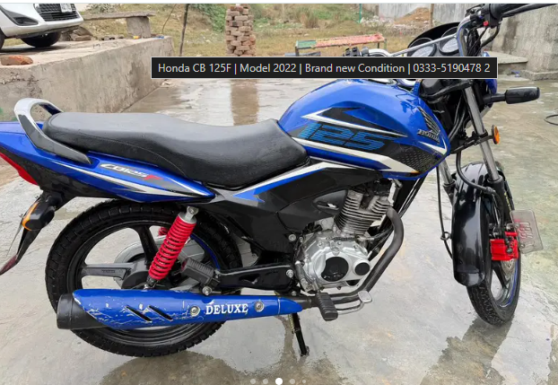 Honda CB 125F | Model 2022 | Brand new Condition | 0333-5190478