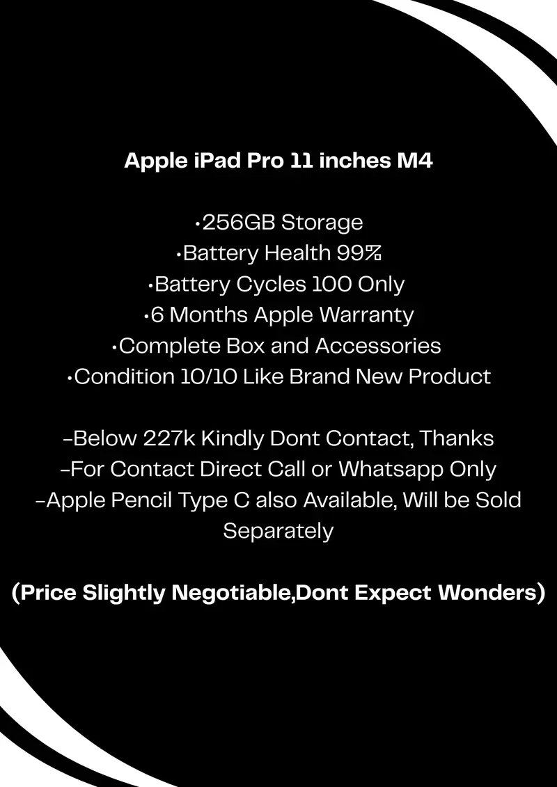 Apple iPad Pro 11 inches M4