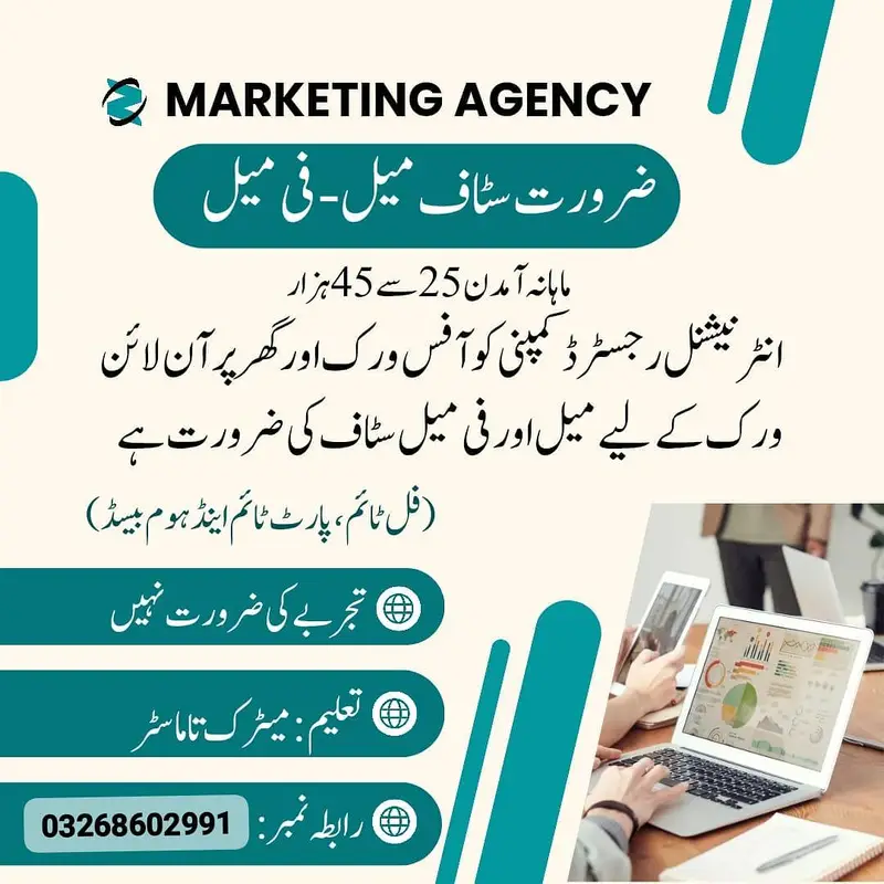 part time ,full time, home based