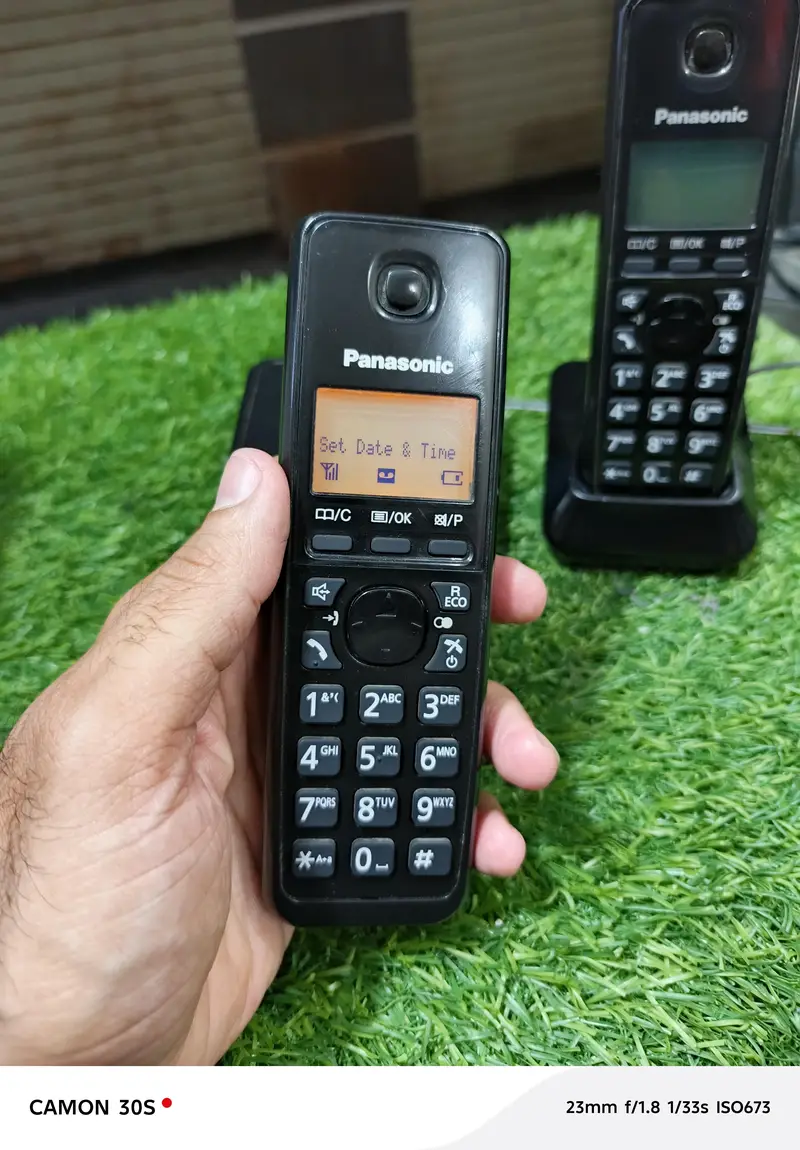 Panasonic KXTG2721E Twin Pack Cordless Landline Phone UK imported