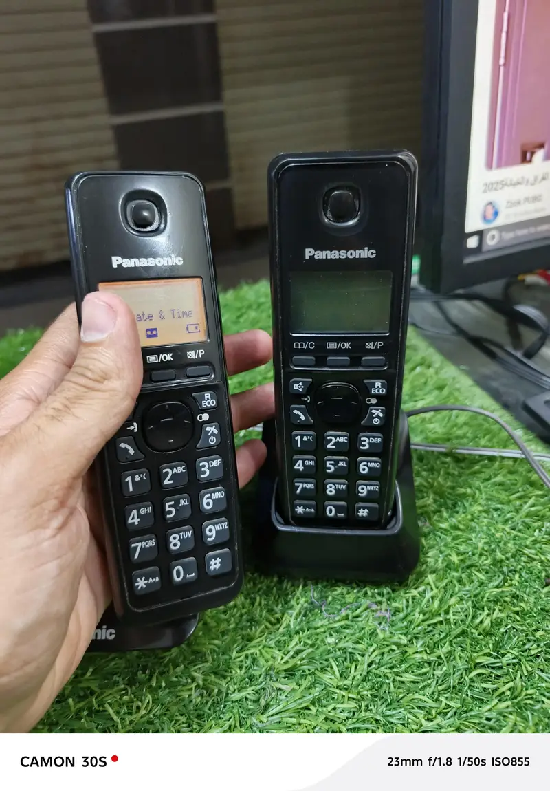 Panasonic KXTG2721E Twin Pack Cordless Landline Phone UK imported