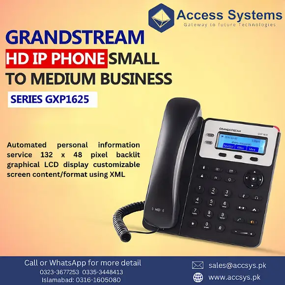 Cisco SPA 502 VOIP IP Phone | Grandstream 1400 | 1625 | 0335-3448413