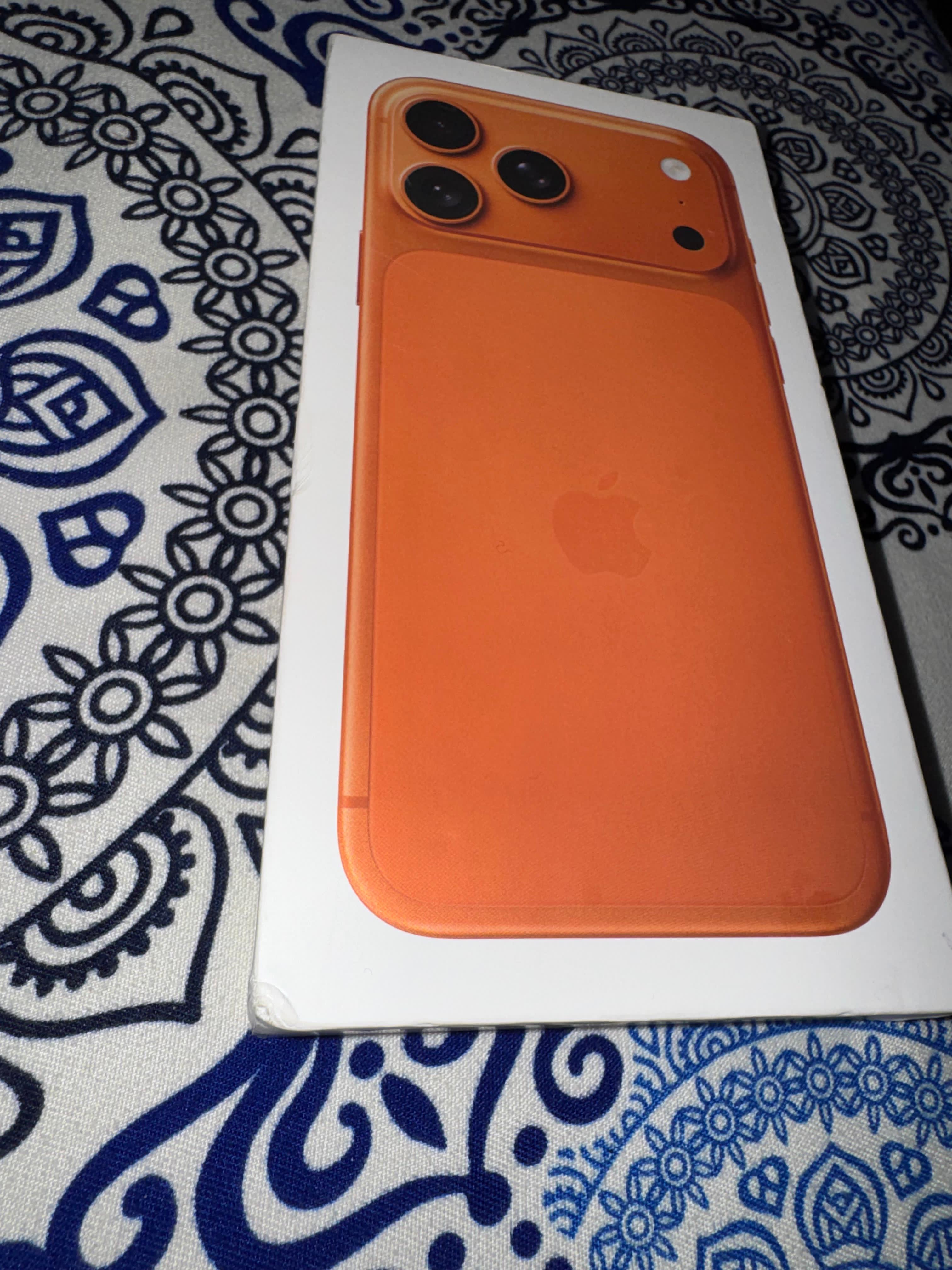 Apple iPhone 17 Pro Max UK Model- Official PTA Approved-Cosmic Orange