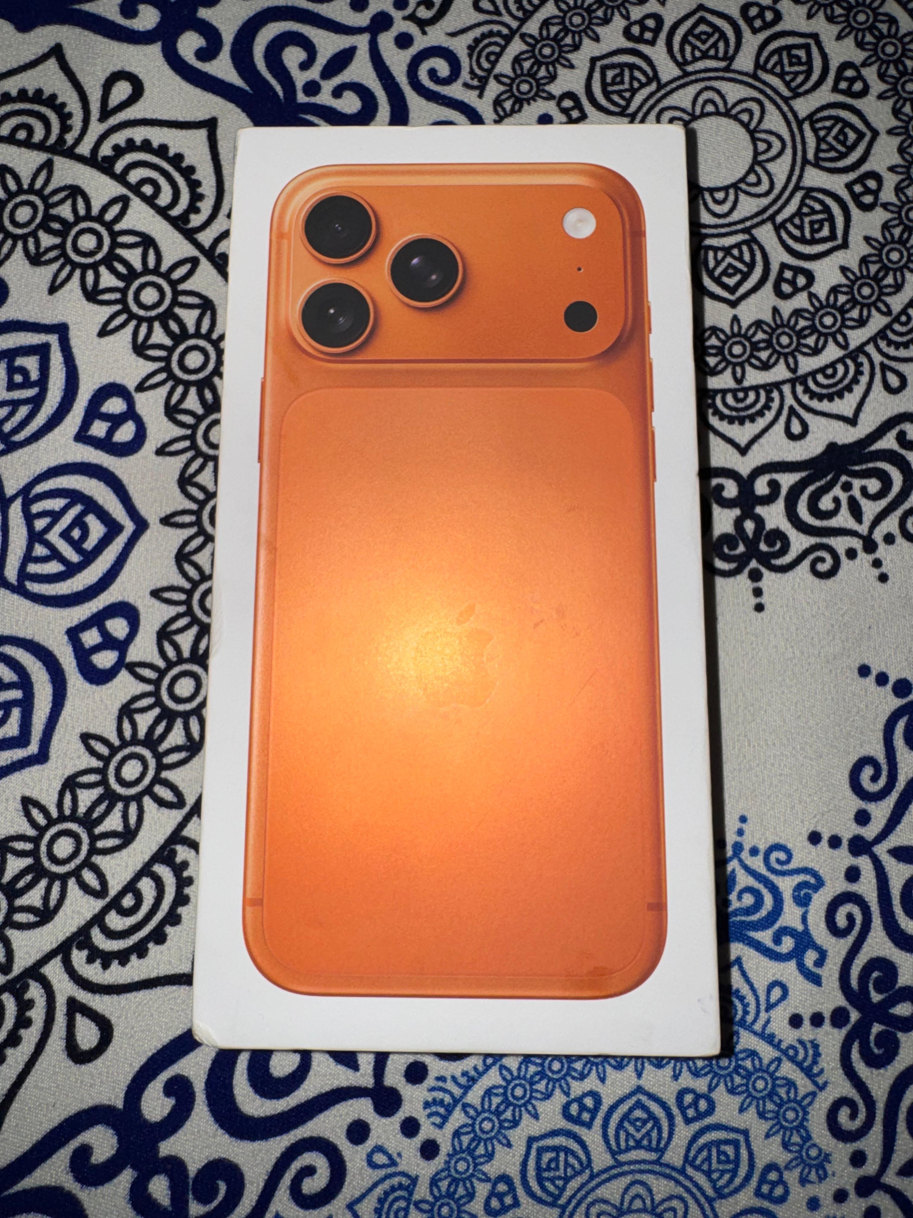 Apple iPhone 17 Pro Max UK Model- Official PTA Approved-Cosmic Orange