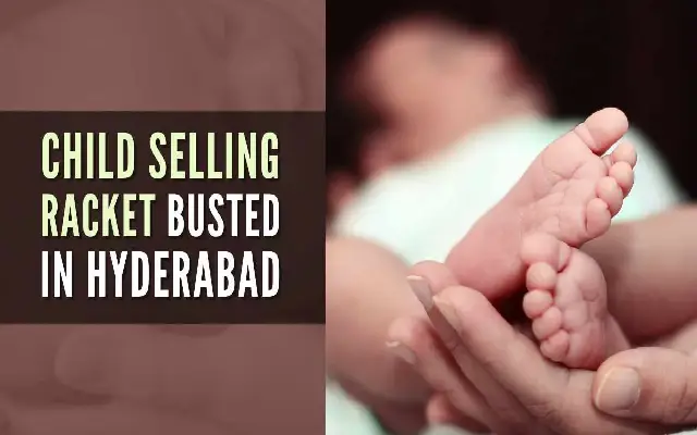 Hyderabad Police Bust Child Selling Racket, Rescue 13 Babies (1)