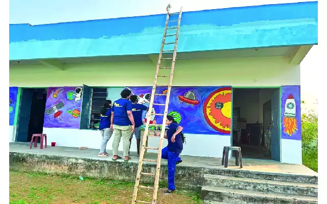 Revitalizing Education Halepete Government Higher Primary School Gets A Makeover