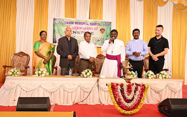 Blessing Of The Project By Rt. Rev. Hemachandra Kumar