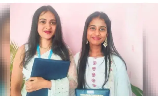 Childhood Friends Secure Top Ranks In Mangalore University Postgraduate Section