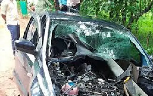 Four Injured In Car Accident Near Sampaje