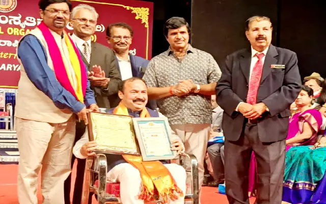 Honored To Receive The Aryabhata International Award In Social & Cultural Service