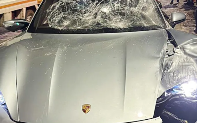 Porsche Crash
