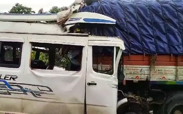 Thirteen Dead, Four Injured in Tragic Accident on NH-48 Near Haveri – News  Karnataka