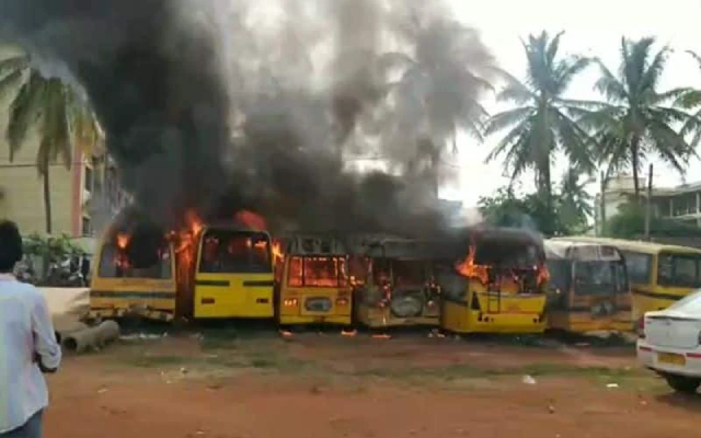 Bus Fire