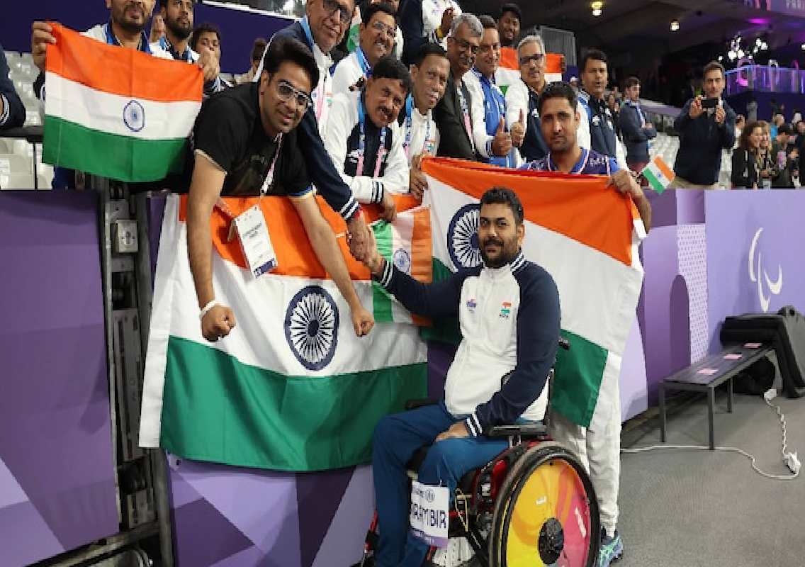 Historic Club Throw Triumph for India at Paralympics 2024 News Karnataka