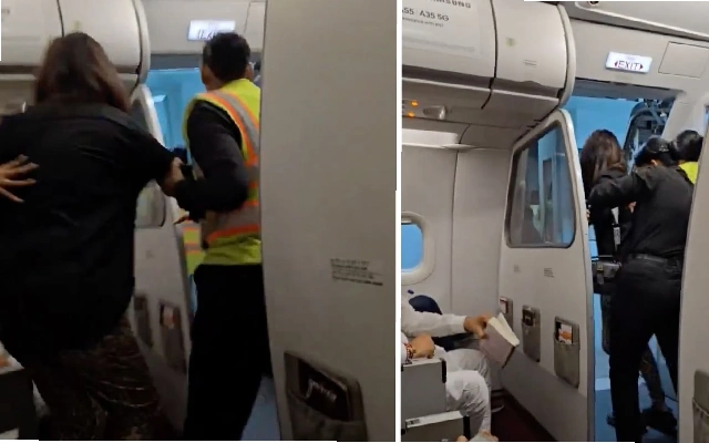 Woman Dragged Off Air India Express Flight, Incident Goes Viral | News ...