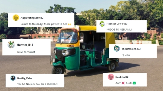 Delhi woman becomes auto-rickshaw driver to support her child | News ...