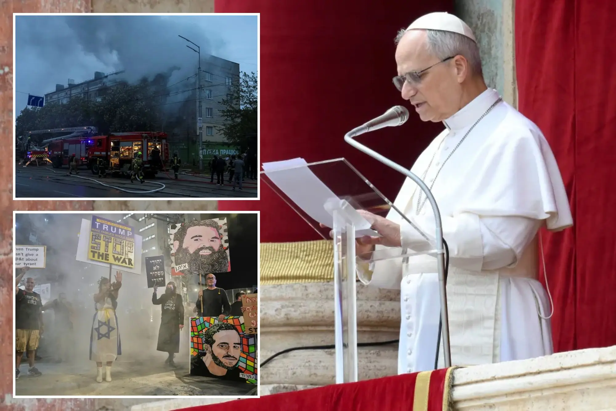 No more war: Pope Leo XIV calls for ceasefire in Gaza and peace in ...