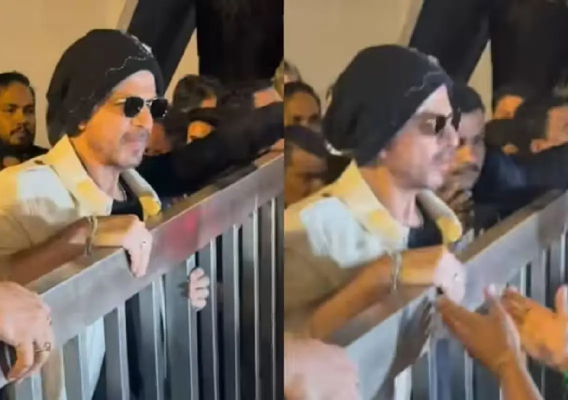Shah Rukh Khan celebrates 60th birthday with fans at grand Mumbai event ...