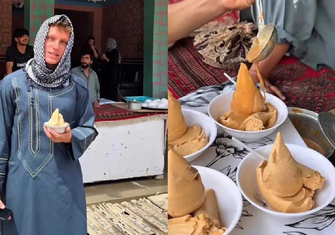 American Vlogger Crowns Afghan Sheer Yakh As World s Best Ice Cream american-vlogger-crowns-afghan-sheer-yakh-as-world-s-best-ice-cream