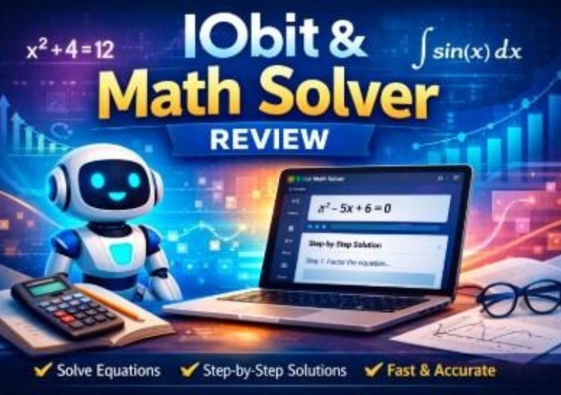 How IObit and AI Math Solver Tools Are Making Learning Easier in 2026 ...