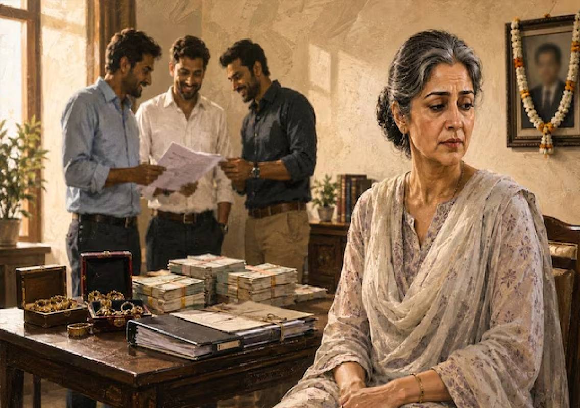 He left crores, she got Rs 1,000: Money lesson for couples
