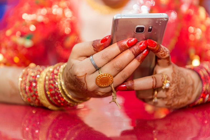 Person drafting a respectful message on their phone, showing how to say no in arranged marriage via text