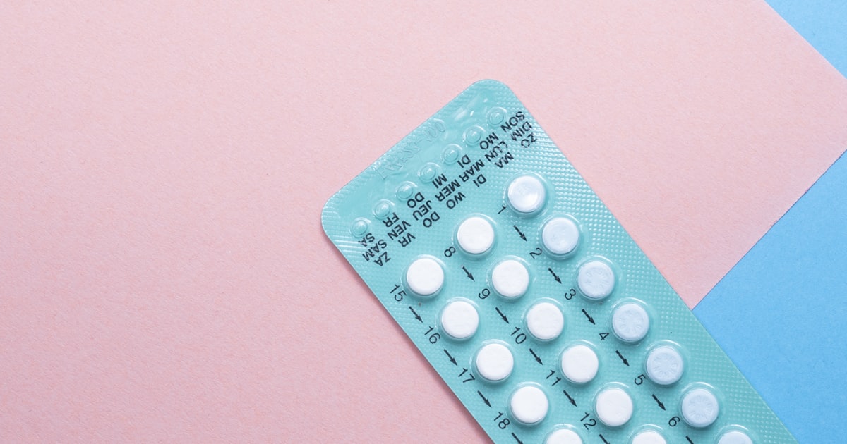 white medication pill blister package