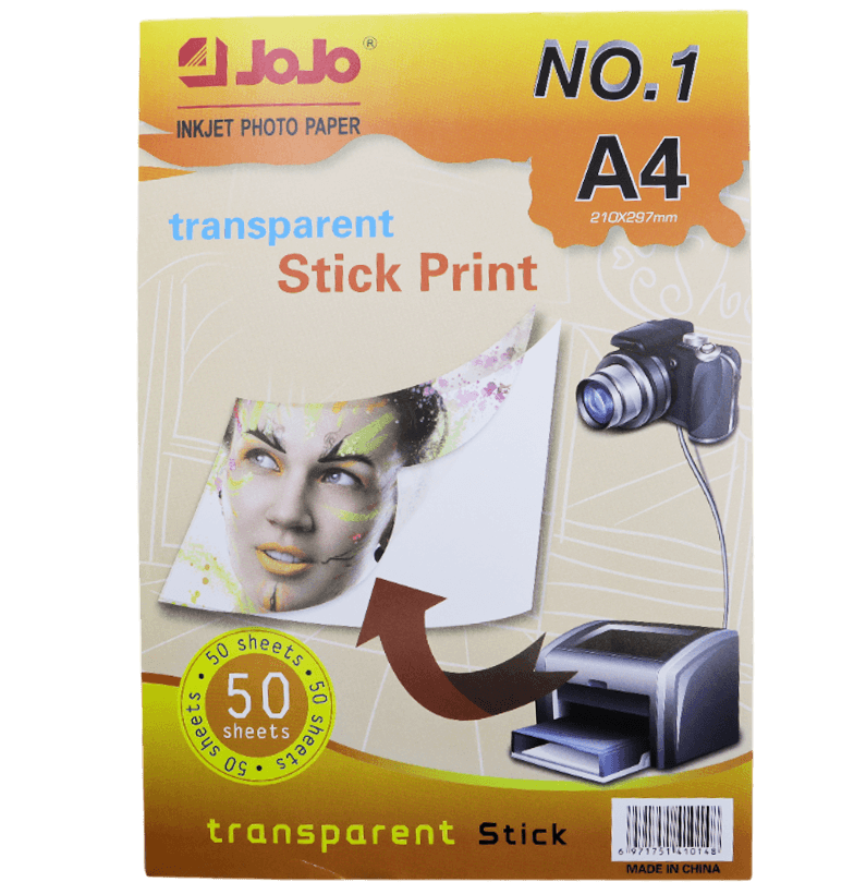 ستیكەر شەفاف – كریستاڵ