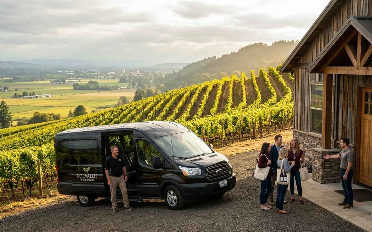 Oregon Wine Tours from Corvallis