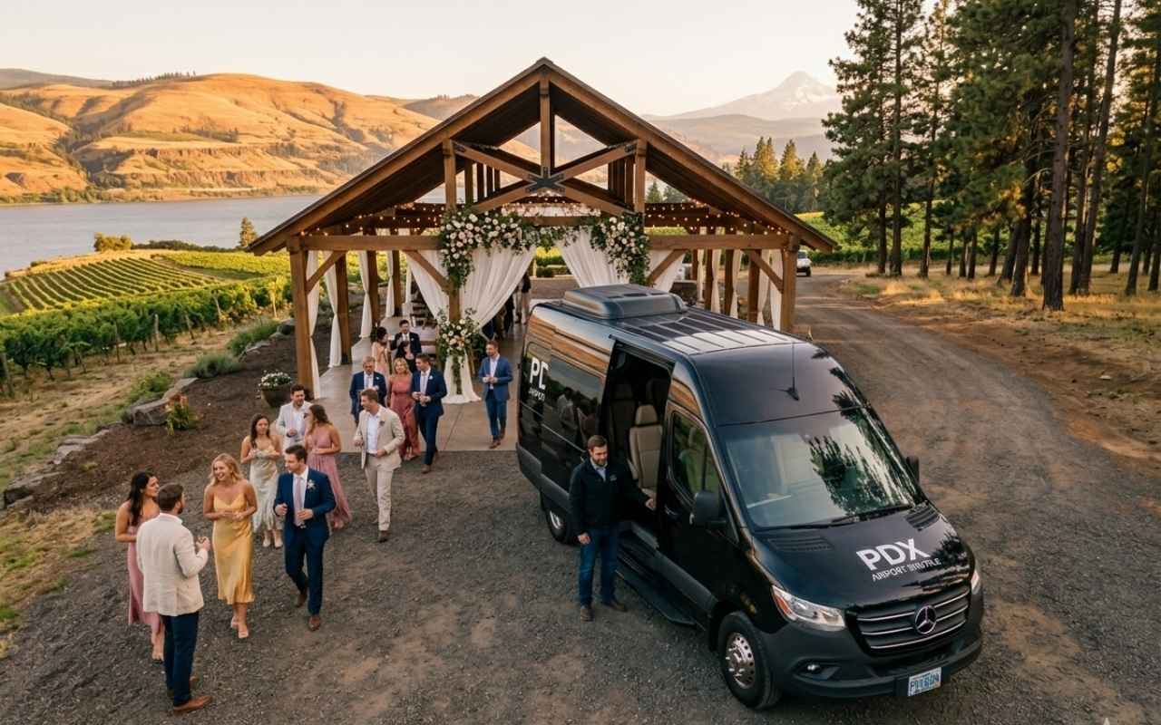 Wedding Transportation Services in Hood River