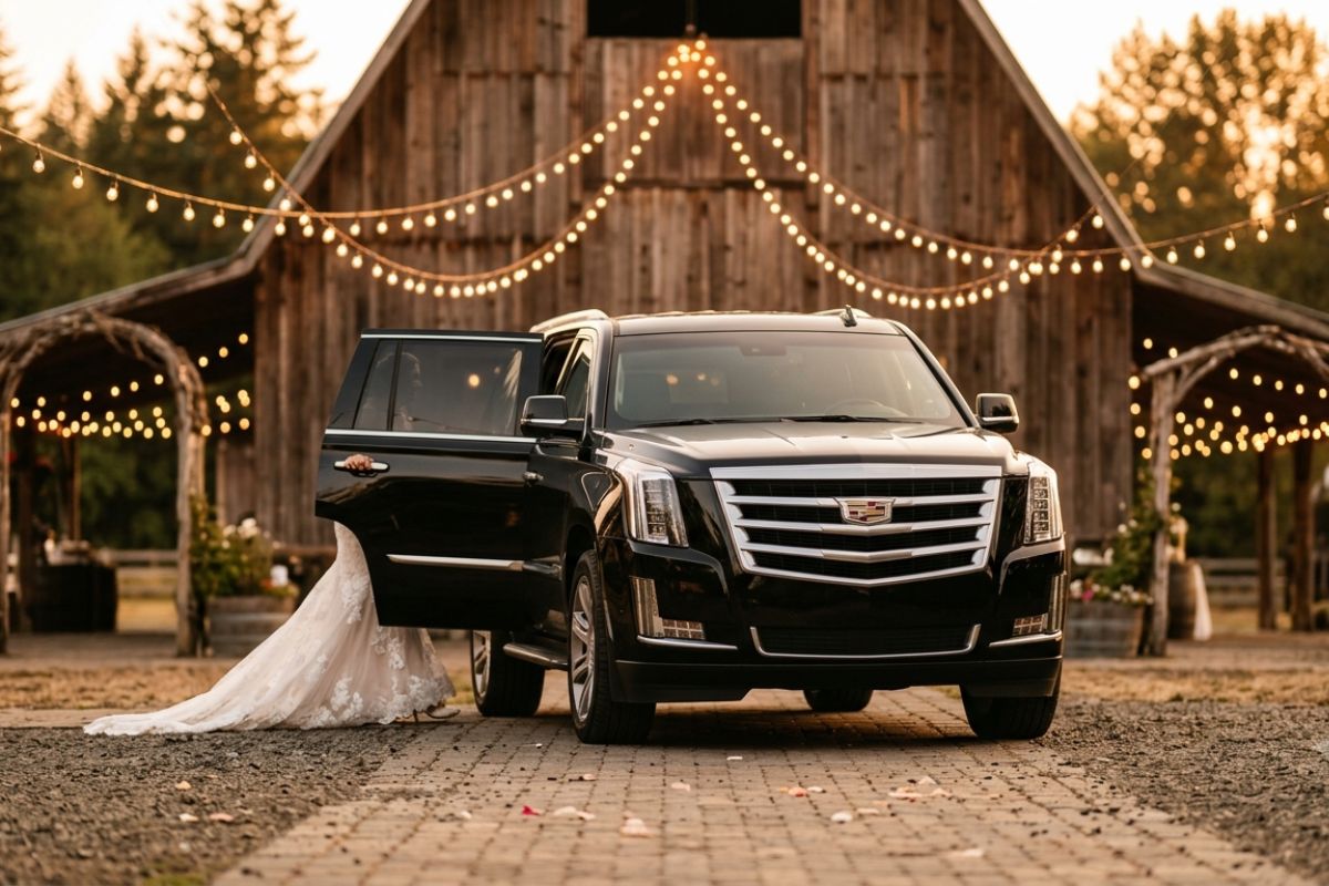 Wedding Transportation Services in Troutdale