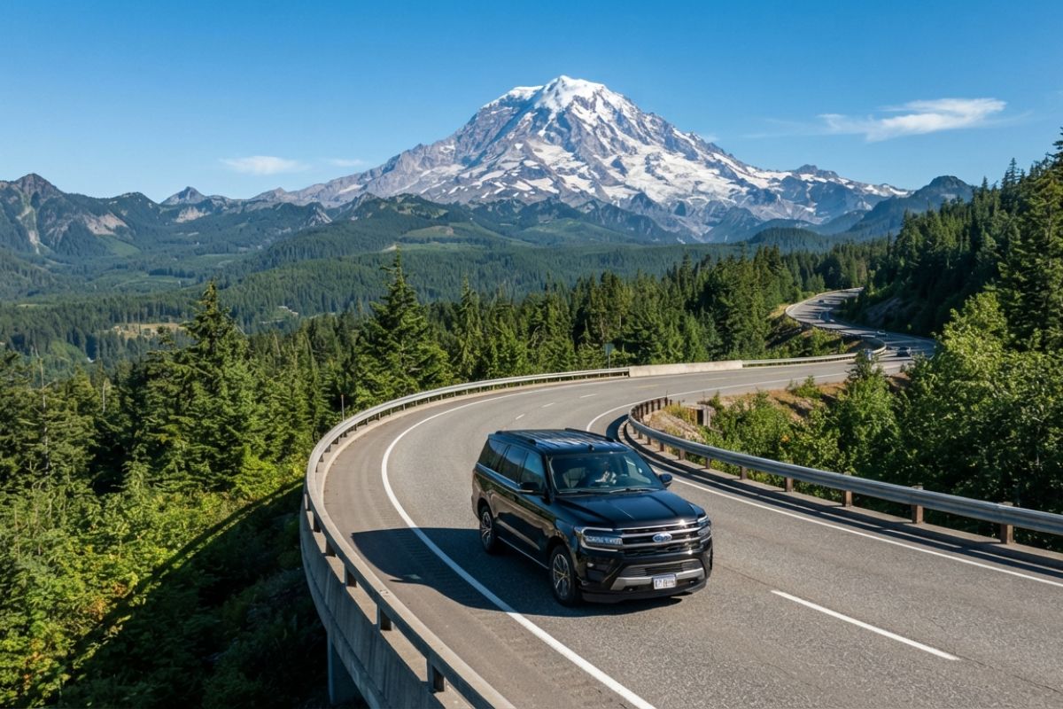 Mt. Rainer to PDX Airport Shuttle Service