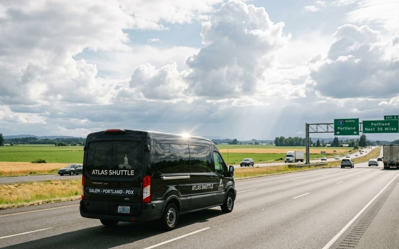 Salem to Portland PDX Airport Shuttle Service, Oregon – Atlas Shuttle