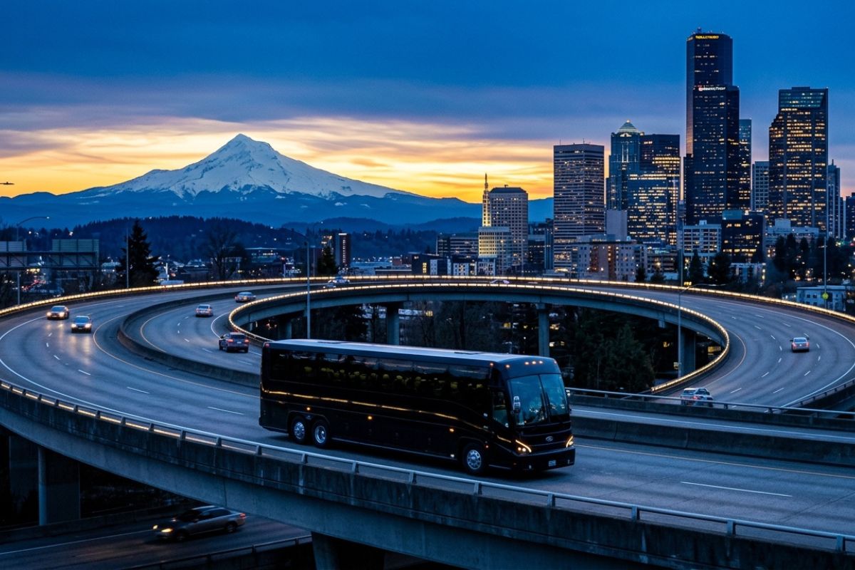 Route from Yamhill to PDX