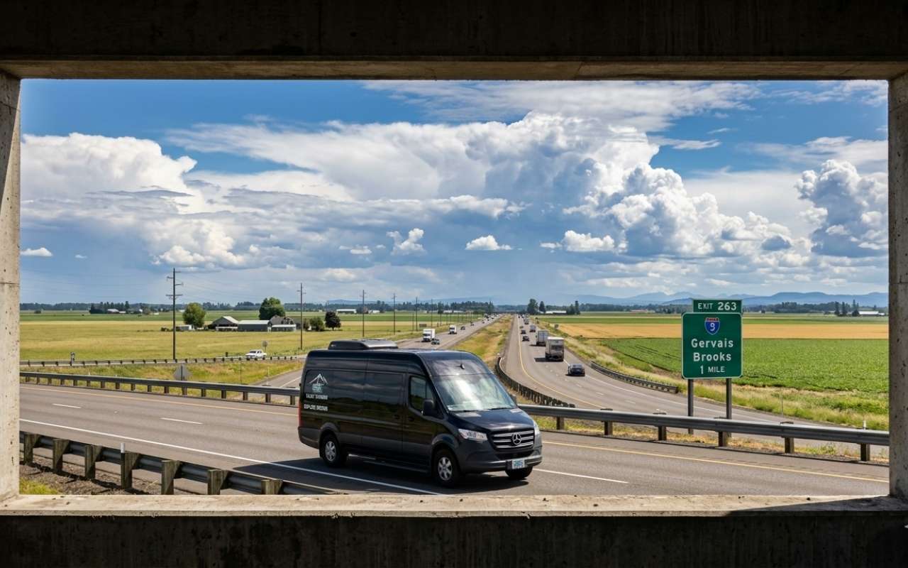 PDX Airport Shuttle from Gervais, Oregon – Atlas Shuttle