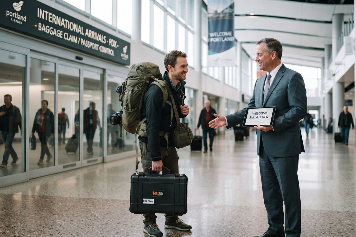 Meet & Greet at PDX Airport