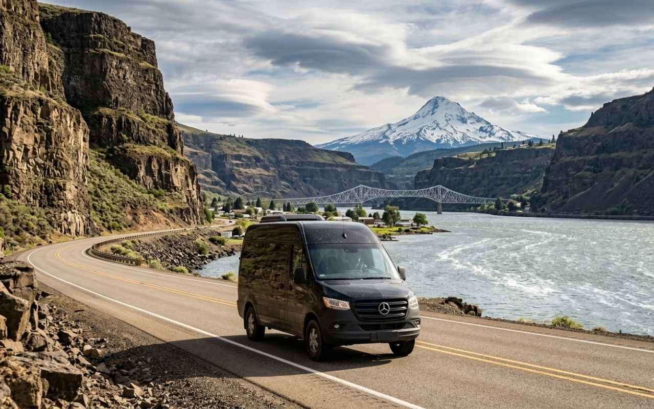 PDX Airport Shuttle from Bingen, Washington – Atlas Shuttle