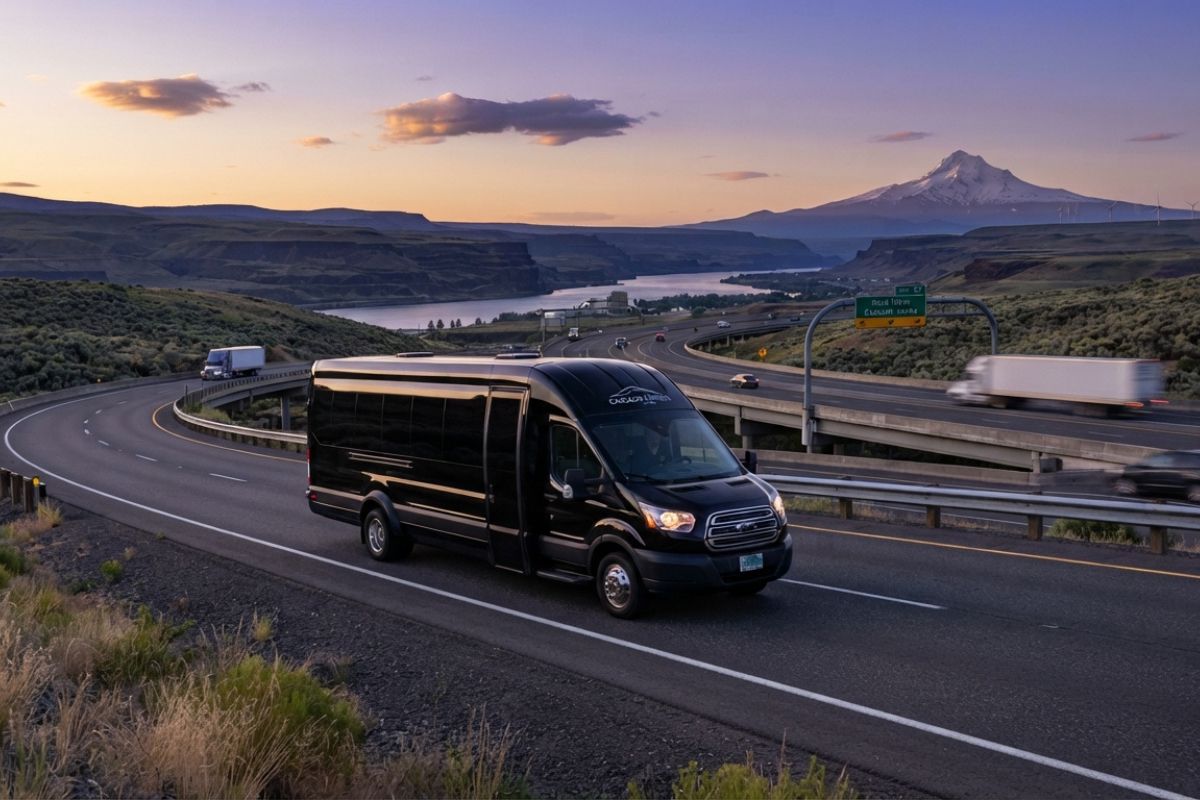 Route from Government Camp to PDX