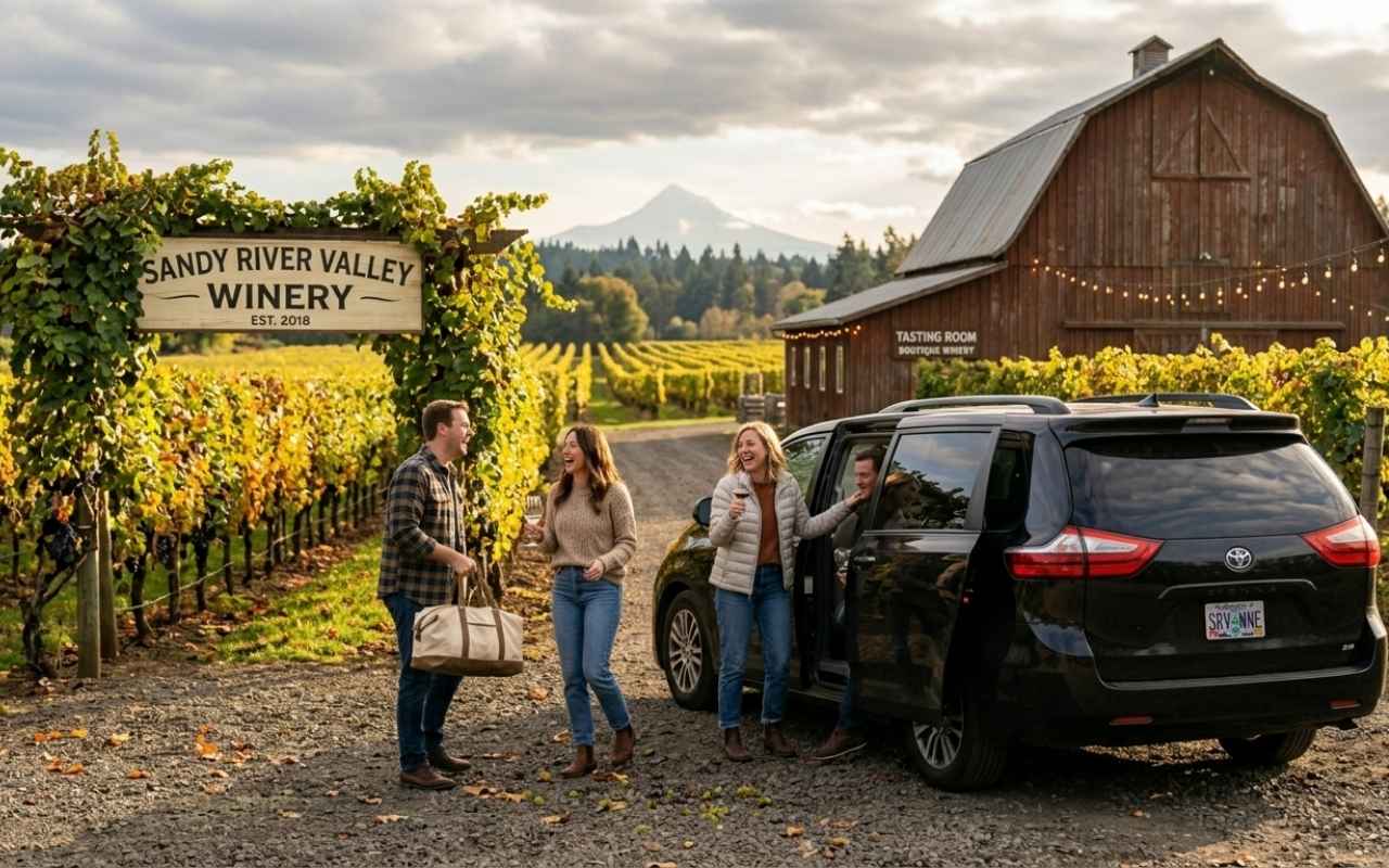 Oregon Wine Tours from Boring