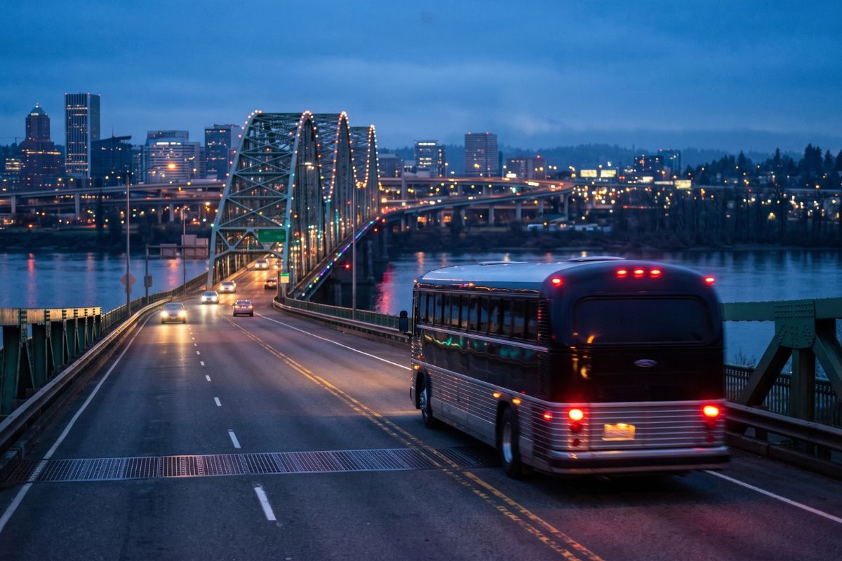 Route from Stayton to PDX