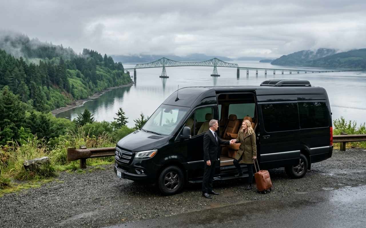 Route from Astoria to PDX