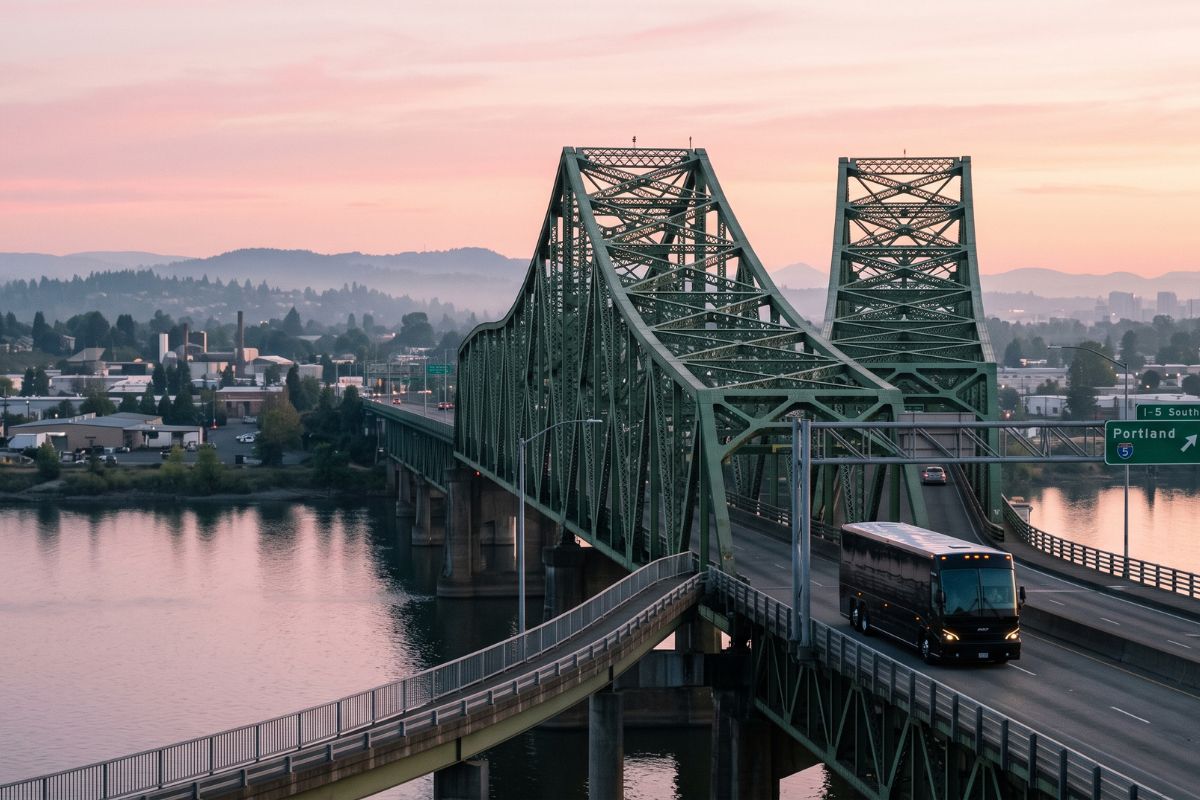 Route from Scotts Mills to PDX
