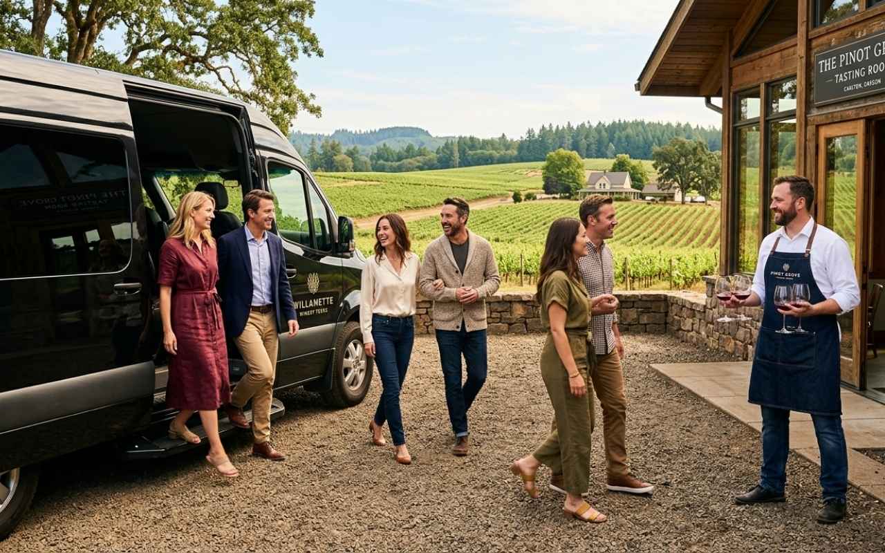 Oregon Wine Tours from Carlton