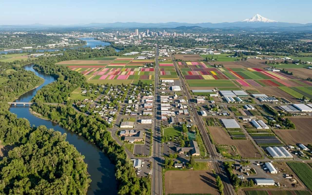 Nearby cities service area