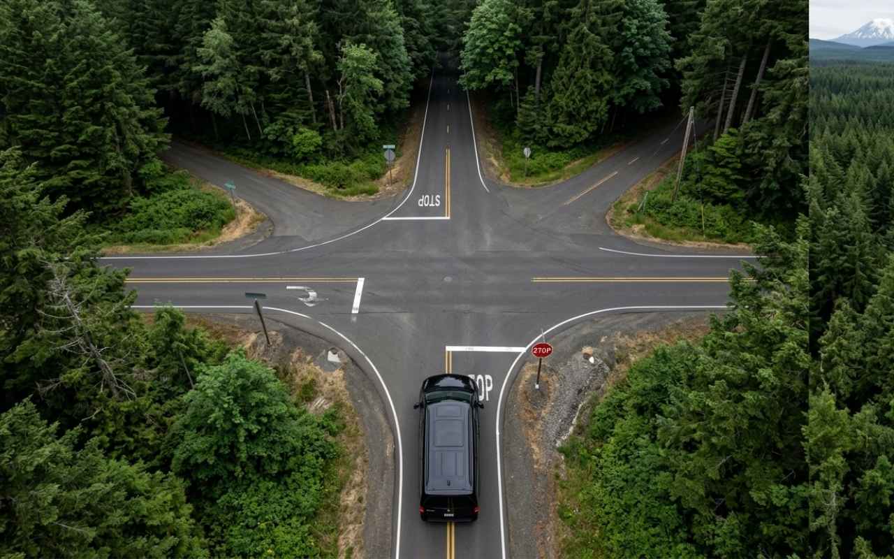 Route from Amboy to PDX