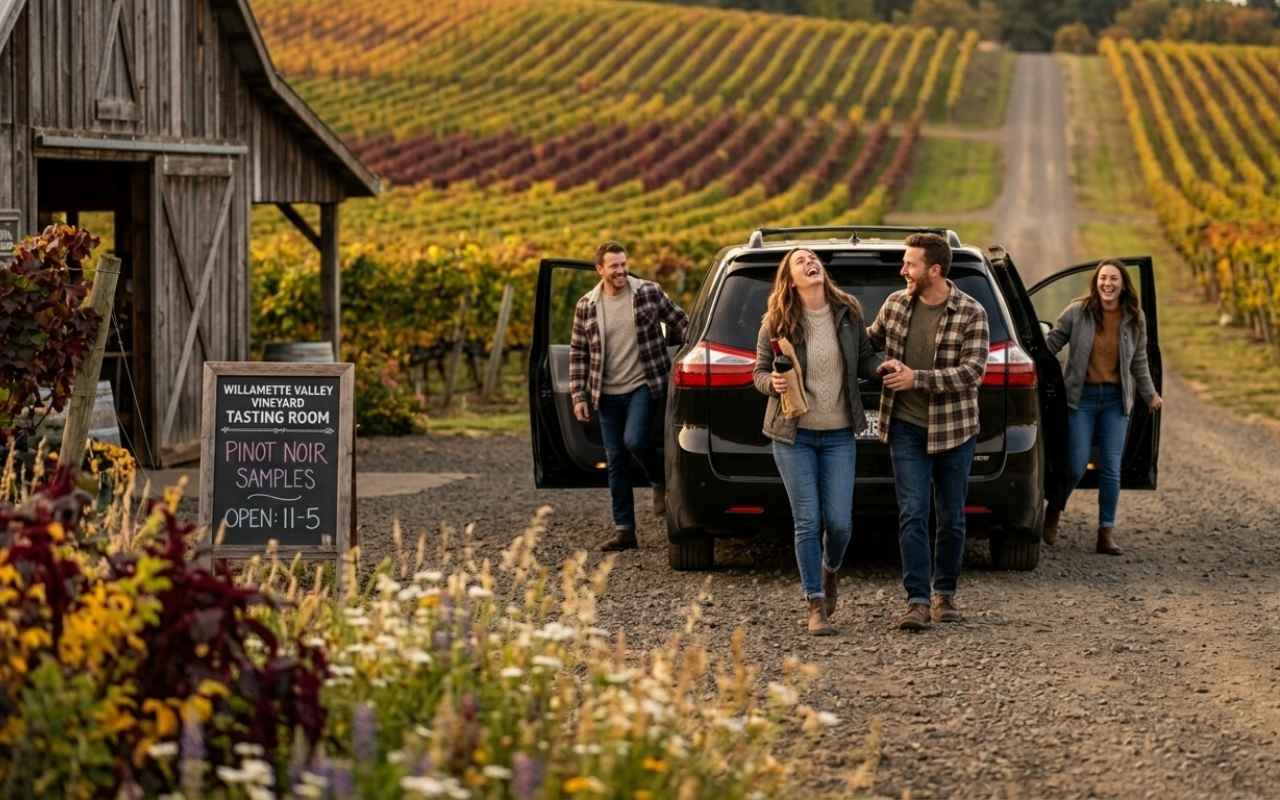 Oregon Wine Tours from Brownsville