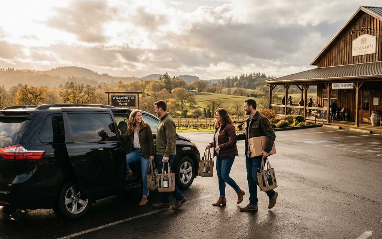 Oregon Wine Tours from Clackamas