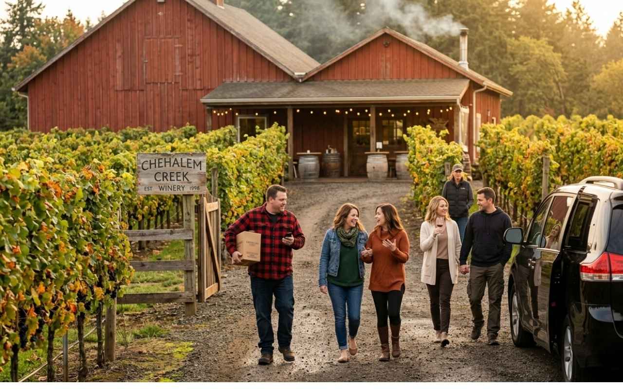 Oregon Wine Tours from Kelso